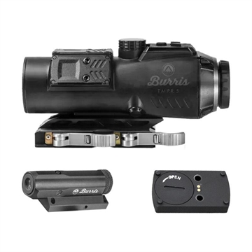 Picture of Burris T.M.P.R. 5 Modular Prism : 5x32 AR Reticle / Red Laser Sight & Battery Pack Riser KIT