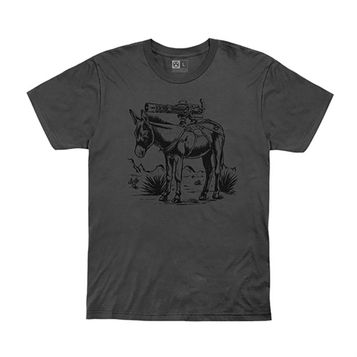 Picture of Magpul BURRO COTTON T-SHIRT LG CHARCOAL MAG1190-010-L