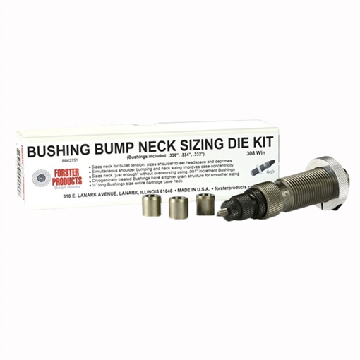 Picture of Forster Products, Inc. 25 WSSM BUSHING BUMP NECK DIE KIT BBK2401