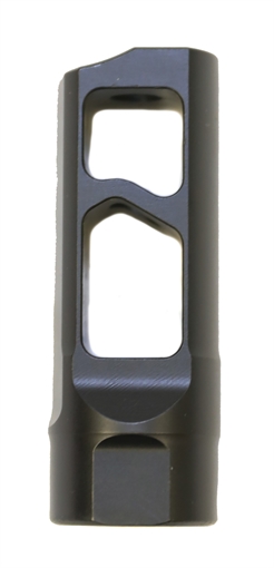 Picture of Bushmaster Snake Charmer Muzzle Brake Black 5/8"-24 tpi for 308 Win 0051002BLK