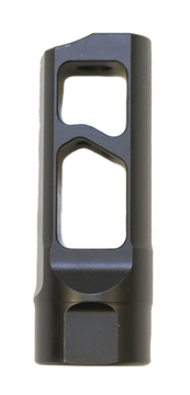 Picture of Bushmaster Snake Charmer Muzzle Brake Black 5/8"-24 tpi for 308 Win 0051002BLK