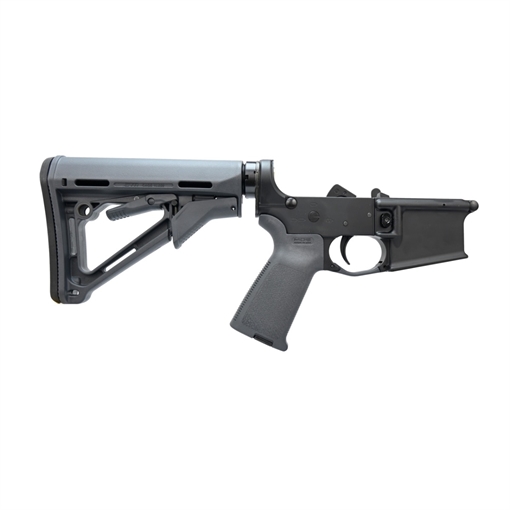 Picture of Bushmaster M4 Forged Complete AR15 Lower Receiver - Gray | MOE Furniture 00-20014-GRY