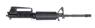 Picture of Bushmaster M4 Patrolman AR15 Complete Upper Assembly - Black 5.56NATO 16" Barrel A2 Handguard w/ Detachable Carry Handle A2 Flash Hider 00-40004-BLK 0040004BLK