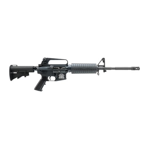 Picture of BUSHMASTER M4A2 SILVER 50TH ANNIV 556 RIFLE 16" W/ ADJ STOCK 00-10051-SLV