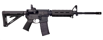 Picture of BUSHMASTER MOE RIA 223 REM 16IN BBL MBUS REAR FLIP FIXED FRONT BLACK MAGPUL MOE STOCK 30RD 90291
