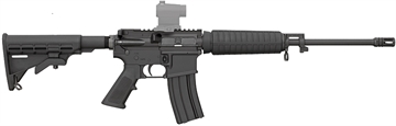Picture of BUSHMASTER XM-15 QRC RIA 223 REM 16IN BBL ORC MATTE BLACK 6 POS STOCK 30RD PMAG A2 BIRD 91048