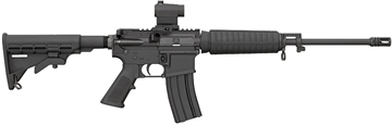 Picture of BUSHMASTER XM-15 QRC RIA 223 REM 16IN BBL QD MINI RED DOT OPTIC MATTE BLACK 6 POS STOCK 10RD MAG 91047