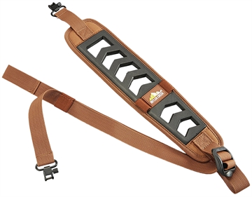 Picture of Butler Creek Featherlight Rifle Sling Brown/Black Foam 22"- 36" OAL Adjustable Rifle 190031