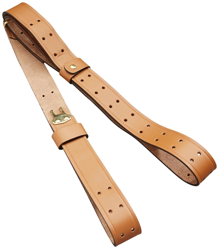 Picture of Butler Creek Military Carry Strap Brown Leather 44" OAL Two-Piece Rifle 26113