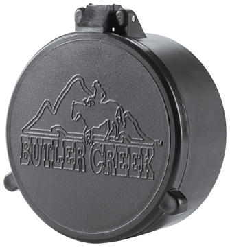 Picture of Butler Creek Flip-Open Objective Scope Cover 36.30mm Obj. Size 07 Black Polymer 30070