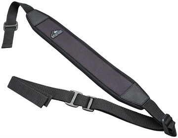 Picture of Butler Creek Easy Rider Rifle Sling Black Neoprene w/Sharkskin Back 48" OAL 2.5" Wide Adjustable Design 80073
