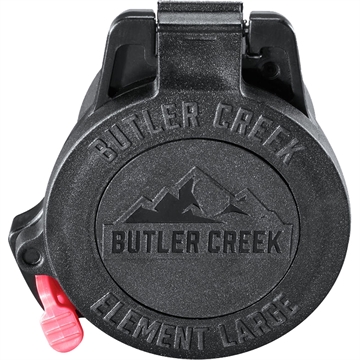 Picture of Butler Creek Element Scope Cap Objective 45-50mm - Black (Clam) ESC50