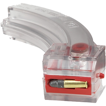 Picture of Butler Creek Magazine, Hot Lips, 22LR, 25 Rounds, Fits 10/22, Polymer, Clear MO112568