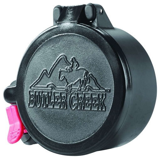 Picture of Butler Creek 20050 Flip-Open Eyepiece Scope Cover 1.43"/36.40mm Size 05 Black Polymer 20050 MO20050