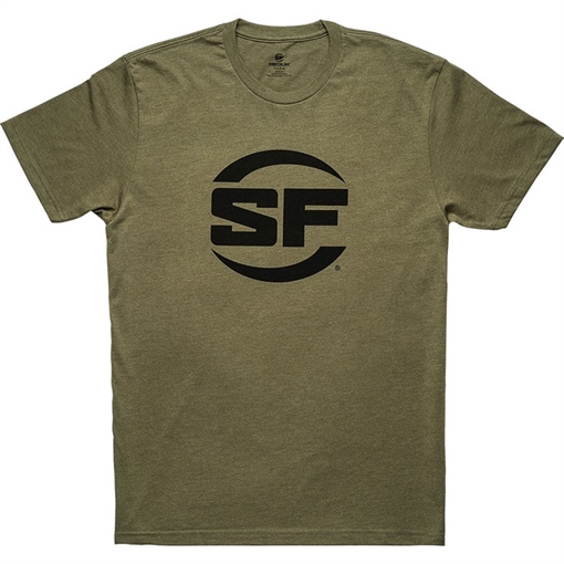 Picture of Surefire SUREFIRE BUTTON LOGO T-SHIRT X-LARGE OLIVE DRAB SST-SFB-OD-XL