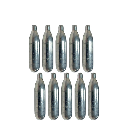 Picture of BYRNA 12 GRAM CO2 CARTRIDGES 10 PACK ONLY 1 LUBRICATED 810042111011 CO2330