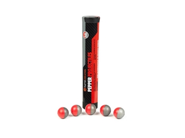 Picture of BYRNA TECHNOLOGIES PEPPER PROJECTILES 5-CT TUBE .61 CAL FITS CL LAUNCHER JB61303