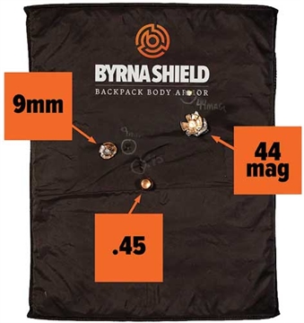 Picture of BYRNA SHIELD FLEXIBLE LEVEL IIIA BACKPACK INSERT 10"X12" BS00119