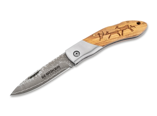 Picture of Böker Caveman Damascus 01RY818DAM