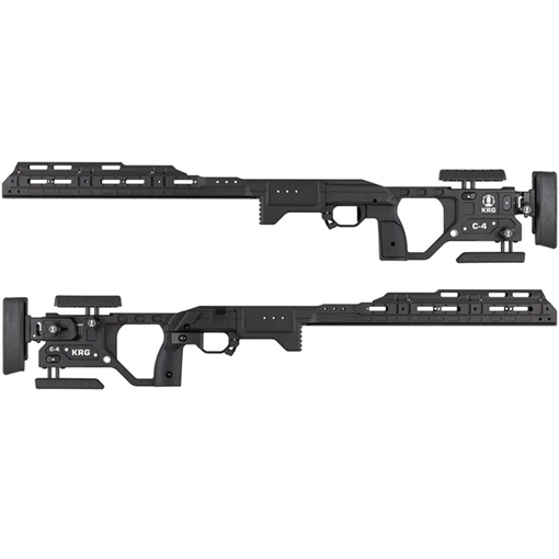 Picture of Kinetic Research Group C-4 CHASSIS REM700 SA W/OPT INLET SHROUD/THUMBGRIP/ENH CHEEK C4X-R7S-ITE