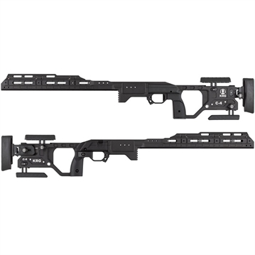 Picture of Kinetic Research Group C-4 CHASSIS REM700 SA W/OPT INLET SHROUD/THUMBGRIP/ENH CHEEK C4X-R7S-ITE