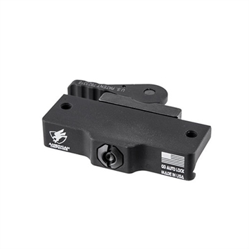 Picture of American Defense Manufacturing AD-180 RED DOT MOUNT W/QD STANDARD LEVER FOR C-MORE BLACK AD-180-STD