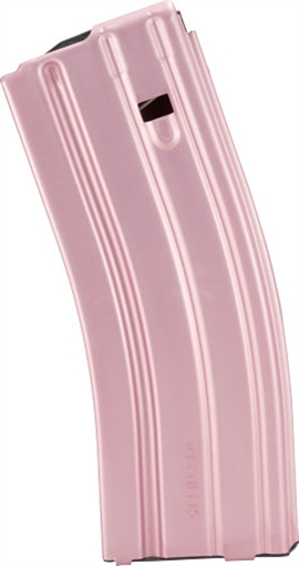 Picture of DURAMAG DuraMag Speed, Magazine, 223 Remington/556NATO, 30 Rounds, Fits AR Rifles, Black AGF Anti-tilt Follower, Aluminum, Pink 3023003175CPD