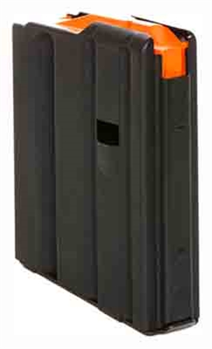 Picture of DuraMag SS 5rd 223 Rem/300 Blackout/5.56x45mm NATO for AR-15 Black w/ Orange Follower Detachable 5X23041188CPD