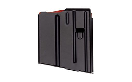 Picture of DURAMAG DuraMag SS, Magazine, 308 Winchester/6.8X51, 10 Rounds, Fits SR25/DPMS Pattern AR10 Rifles, Orange AGF Follower, Stainless Steel, Black 1008041178CPD