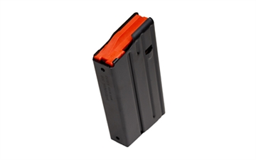 Picture of DURAMAG DuraMag SS, Magazine, 308 Winchester/6.8X51, 20 Rounds, Fits SR25/DPMS Pattern AR10 Rifles, Orange AGF Follower, Stainless Steel, Black 2008041178CPD