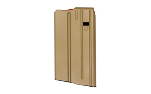 Picture of DURAMAG DuraMag SS, Magazine, 308 Winchester/6.8X51, 20 Rounds, Fits SR25/DPMS Pattern AR10 Rifles, Orange AGF Follower, Stainless Steel, Flat Dark Earth 2008049178CPD