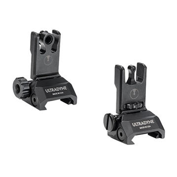 Picture of Ultradyne Usa C2 FOLDING FRONT AND REAR SIGHT COMBO - APERTURE UD10014