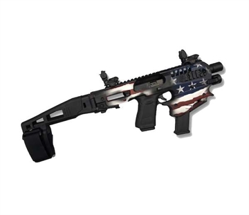 Picture of CAA MICRO CONVERSION KIT GLOCK 171919X22233132G45 RED/WHITE/BLUE LONG STABILZER CAAMCKUSA