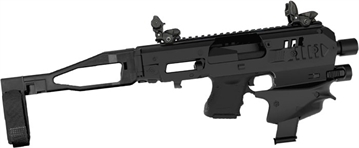 Picture of CAA MICRO CONVERSION KIT GLOCK 26/27 BLACK LONG STABILZER GEN2 MCK26/27GEN2