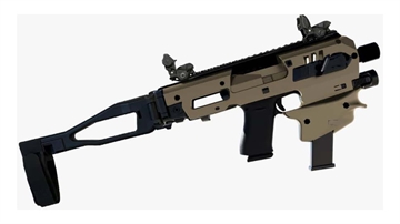 Picture of CAA MICRO CONVERSION KIT GLOCK 43/43X/48 TUNGSTEN GRAY LONG STABILZER GEN2 MCK43/48GEN2TU