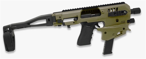Picture of CAA MICRO CONVERSION KIT GLOCK 43/43X/48 OD GREEN LONG STABILZER GEN2 CAA MCK43/48GEN2G