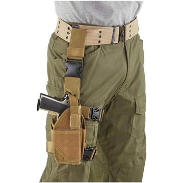 Picture of Schreck Wholesale Inc CACTUS JACK TACTICAL DROP LEG HOLSTER COYOTE    CJDLH-COYOTE