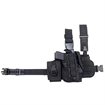 Picture of Schreck Wholesale Inc CACTUS JACK TACTICAL DROP LEG HOLSTER W/MAG POUCH BLACK TDL01BLK