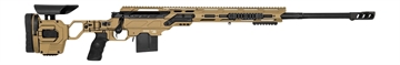 Picture of Cadex Inc CDX30LITE30824BR20I2F1 CDX-30 Lite 308 Win 10+1 24" Black DLC Fluted Threaded Barrel, Hybrid Tan Cerakote Receiver w/Picatinny Rail, M-LOK Handguard, Adjustable Folding Hybrid Tan Buttstock,