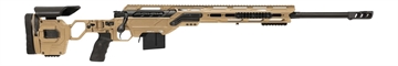 Picture of Cadex Inc CDXMCKRKN30824BR20I2F1 CDX-MC Kraken 308 Win 10+1 27" Black DLC Match Grade Threaded Barrel, Hybrid Tan Receiver w/Picatinny Rail, M-LOK Handguard, Hybrid Tan Adjustable Folding Buttstock, B