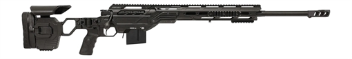 Picture of Cadex Inc CDXMCKRKN6524BR20I2B1N CDX-MC Kraken 6.5 Creedmoor 10+1 24" Black DLC Match Grade Threaded Barrel, Black DLC Receiver w/Picatinny Rail, M-LOK Handguard, Black Adjustable Folding Buttstock, B