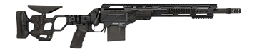 Picture of Cadex Inc CDXSSCOV308165CP20I2E1 CDX-SS Seven S.T.A.R.S. Covert Compact 308 Win 10+1 16.50" Black DLC Fluted Threaded Barrel, Black Cerakote Receiver w/Picatinny Rail, M-LOK Handguard, Black Folding S