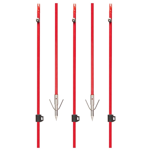 Picture of Cajun Bowfishing Fiberglass Arrow with Piranha Long Barb XT ABF4960