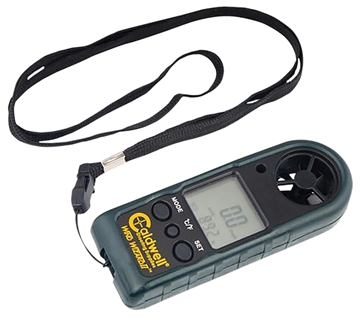 Picture of Caldwell Wind Wizard II, Black, Measures Wind Speed/Temperature, LCD Backlight 102579