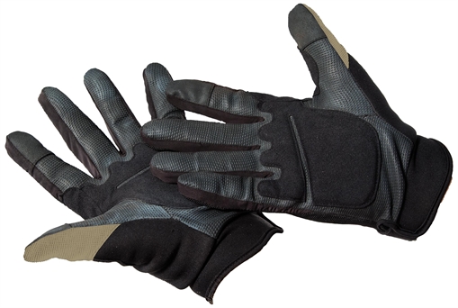 Picture of Caldwell Ultimate Shooting Gloves Tan Small/Med Velcro 1071004