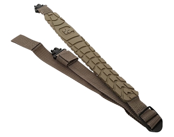 Picture of Caldwell Max Slim Grip, Flat Dark Earth, Includes Quick Detach Metal Sling Swivels, Adjusts From 20" to 41" In Length, 1.5" Strap 1131996