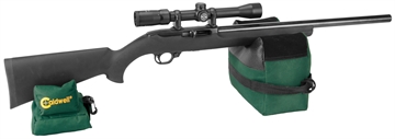 Picture of Caldwell DeadShot Shooter's Bag Empty Dark Green 600D Polyester Front and Rear Bag 8 lbs 248885