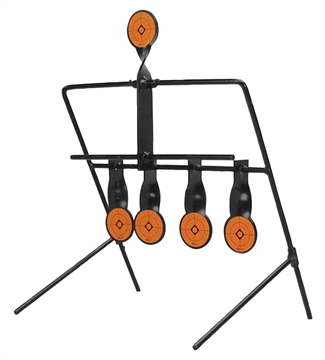 Picture of Caldwell Resetting Target Airgun AR500 Steel Black/Orange Impact Enhancement Motion 1.50" 820585