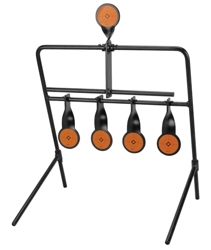 Picture of Caldwell Resetting Rimfire Resetting Steel Target Black/Orange Impact Enhancement Motion 2.50" 902365
