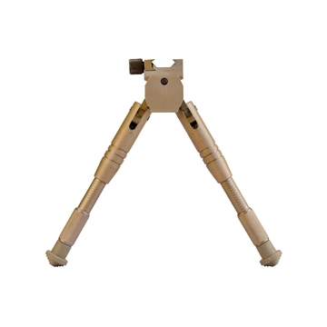 Picture of Caldwell Prone Bipod, Attaches to Picatinny Rail, Aluminum, Fits AR Rifles, Desert Tan 534455